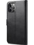 Manyetik Kapatma Toka Deri Telefon Cüzdan Stand Kılıfı Iphone 12/12 Pro-Black Için (Yurt Dışından) 4