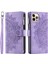 Iphone 12 Pro Max Mandala Çiçek Için Baskalı Damla Geçirmez Telefon Kapak Standı Çoklu Kart Yuvası Zipper Cep Cüzdanı Pu Deri Telefon Kılıfı (Yurt Dışından) 2