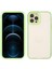 IPhone 12/12 Pro-Light Green Için Soyunabilen 3'ü Tasarım Makarna Renkli Kenar Hibrit Telefon Kapak Kılıfı (Yurt Dışından) 1