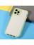 IPhone 12/12 Pro-Light Green Için Soyunabilen 3'ü Tasarım Makarna Renkli Kenar Hibrit Telefon Kapak Kılıfı (Yurt Dışından) 3