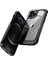 Iphone 12 Pro Max Telefon Kılıfı Için Köşe Yastıklar Telefon Kılıfı 360 Derek Koruma Pc+Tpu Hibrid Telefon Kapağı Kılıf Kara/siyah (Yurt Dışından) 2