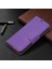 Iphone 12 Pro/iphone 12 Için Cüzdan Deri Stand Kılıflı Litchi Yüzeyi - Mor (Yurt Dışından) 4