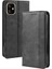 Iphone 12 Pro - Siyah Için Retro Skin Cüzdan Deri Stand Kılıfı (Yurt Dışından) 3