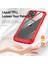 Iphone 12 Pro Max Telefon Kılıfı Için Köşe Yastıklar Telefon Kılıfı 360 Derek Koruma Pc+Tpu Hibrid Telefon Kapağı Kılıf Kırmızısı/kırmızı (Yurt Dışından) 4