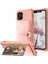 Iphone 12 Pro/12-Rose Gold Için Cüzdan Kickstand Dahili Manyetik Sayfalı Deri Kaplamalı Tpu (Yurt Dışından) 1