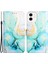 Iphone 12/12 Pro Mezar Desen Şok Geçirmez Pu Deri Cüzdan Standı Case-Green LS003 (Yurt Dışından) 2