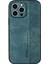 Iphone 12 Pro Için Ön Kara Çizelge Pu Deri+Tpu Telefon Kapağı Baskılı Desen Cep Telefonu Kılıf Yeşili (Yurt Dışından) 1