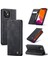 Iphone 12 Pro/12 Için Cüzdanlı Otomatik Emilmiş Deri Stand Flip Shell (Yurt Dışından) 1