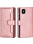 Iphone 12/12 Pro Telefon Kılıfı Anti -Çizgi Anti Şok Geçirmez Çoklu Kart Yuvaları Bölünmüş Deri Telefon Kapağı Telefon Çantası Kılıfı -Rose Altın (Yurt Dışından) 4