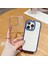 Iphone 12/12 Pro Glitter Kamera Çerçevesi Şeffaf Tpu+Pc Kapak Telefon Kılıfı - Mavi (Yurt Dışından) 3