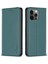 BF18 Iphone 12 Pro Max Max Dust Cplep Telefonu Pu Deri Kart Yuvası Stand Telefon Kapağı - Yeşil (Yurt Dışından) 1