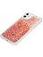 Glitter Powder Quicksand ve Tpu Telefon Kapağı Iphone 12 Pro/iphone 12 - Turuncu (Yurt Dışından) 3