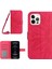 Iphone 12/12 Pro Telefon Kılıfı HT04 Baskılı Ayçiçeği Telefon Cüzdan Standı Kılıf Cilt Touch Pu Deri Folyo Flip Kapak Omuz Kayışı Ros (Yurt Dışından) 1