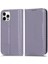 Iphone 12 Pro Max Max Telefon Kasası Başka Durdurması Telefon Kapı Pu Deri Magnetıc Atomao Orbebed Flıp Cellet Kapak Stand Izgara Dokusu Cep Telefonu Kabuk Işık Mor (Yurt Dışından) 1
