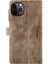 Iphone 12/12 Pro Telefon Kılıfı Birden Çok Kart Yuvası Iyi Korumalı Dayanıklı Fermue Cüzdan Pu Deri Telefon Kılıfı Stand -Brown (Yurt Dışından) 3
