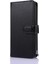 Iphone 12 Pro Max Için Fermuar Cepli Deri Cüzdan Stand Kapak Kılıfı - Black (Yurt Dışından) 2