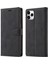 F1 Serisi Deri Cüzdan Stand Kapak Kılıfı Iphone 12 Pro Max - Black (Yurt Dışından) 1