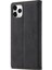 F1 Serisi Deri Cüzdan Stand Kapak Kılıfı Iphone 12 Pro Max - Black (Yurt Dışından) 3