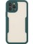 Iphone 12 Pro Max Telefon Kılıfı Için Çıkarılabilir 2'si 1 Arada Akrilik+Tpu Hibrit Telefon Koruyucu Kılıf Pet Ekran Koruyucu ile -Midnight Green (Yurt Dışından) 2
