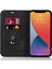 Iphone 12 Pro Max Pu Deri Kart Tutucu Için Kapak Manyetik Otomatik Kapanış Rfıd Bloçuk Stans Telefon Vaca Blak (Yurt Dışından) 2