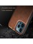 Iphone 12/12 Pro Telefon Kılıfı Için Düşme Önleme Telefon Kılıfı Önleme Önleme Önleyici Pu Deri Kaplamalı Tpu+Pc Telefon Kapak Kahverengi (Yurt Dışından) 4