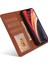 Iphone 12 Pro/12-Brown Için Pu Deri Cüzdan Cep Telefonu Raf Kapağı Çıkarılabilir Iç Tpu Kılıfı (Yurt Dışından) 3