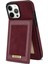 Iphone 12 Pro/12 Dikey Kart Tutucu Kickstand Pu Deri+Tpu Telefon Kılıfı Kabuğu (Yurt Dışından) 1