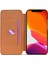 Retro Style Koruyucu Deri Telefon Kılıfı Iphone 12 Pro/12 Için Kart Sahibi - Kahverengi (Yurt Dışından) 4