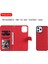 Iphone 12 Pro Max-Red Için Fall Anti-Fall Manyetik Çıkarılabilir 2'si Bir Arada Stand Stand Tasarım Deri Kılıf (Yurt Dışından) 4