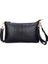 Siyah 100% Hakiki Deri Kadın Messenger Çanta Ünlü Marka Kadın Omuz Çantası Zarf Debriyaj Çanta Kadınlar Için Crossbody Çanta Çanta 2019 (Yurt Dışından) 1