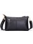 Siyah 100% Hakiki Deri Kadın Messenger Çanta Ünlü Marka Kadın Omuz Çantası Zarf Debriyaj Çanta Kadınlar Için Crossbody Çanta Çanta 2019 (Yurt Dışından) 5