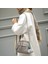 Gri Püskül Messenger Omuz Çantası Kadınlar Için Kız Moda Postacı Çantası Pu Deri Çanta Bayan Boston Hairball Crossbody Tote Çanta (Yurt Dışından) 5