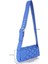 Siyah Moda Dokuma Pamuk Yastıklı Kadın Omuz Çantası Kış Naylon Yastıklı Kapitone Alışveriş Çantaları Kadın Örgü Çanta Crossbody Çanta (Yurt Dışından) 3