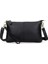 Siyah Yüksek Kaliteli Hakiki Deri Omuz Çantası Kadın # 39; S Çanta Moda Kadınlar Için Crossbody Çanta Messenger Çanta Kadın Çanta Kılıf (Yurt Dışından) 1