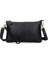 Siyah Yüksek Kaliteli Hakiki Deri Omuz Çantası Kadın # 39; S Çanta Moda Kadınlar Için Crossbody Çanta Messenger Çanta Kadın Çanta Kılıf (Yurt Dışından) 3