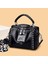 Kırmızı Marka Kadın Deri Çantalar Moda Perçin Kadın Çantası Siyah Bayanlar Için Yüksek Kapasiteli Crossbody Çanta 2020 Yeni Lüks Omuzdan Askili Çanta (Yurt Dışından) 3