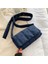 Koyu Mavi Uzay Yastıklı Pamuk Tote Çanta Tasarımcısı Kapitone Kadın Omuz Crossbody Çanta Lüks Kadın Aşağı Çanta Küçük Tote Çanta Bolsas (Yurt Dışından) 1