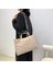 Siyah Kadın Üst Saplı Çanta Moda Büyük Kapasiteli Naylon Yastıklı Crossbody Çanta Düz Renk Kadın Seyahat Bez Çantalar Bayanlar Omuz Çantası (Yurt Dışından) 4