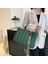 Siyah Kadın Üst Saplı Çanta Moda Büyük Kapasiteli Naylon Yastıklı Crossbody Çanta Düz Renk Kadın Seyahat Bez Çantalar Bayanlar Omuz Çantası (Yurt Dışından) 5