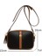 Siyah Hakiki Deri Bayan Crossbody Çanta Kadın Rahat Omuz Messenger Çanta Kadınlar Için Lüks Çanta Moda Çift Fermuar Cüzdan (Yurt Dışından) 5