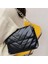 Stil 2 Siyah Moda Kadın Pu Messenger Çanta Casual Bayanlar Zincir Düz Renk Flap Çanta Moda Cep Telefonu Crossbody Messenger Çanta (Yurt Dışından) 1