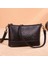 Siyah Yeni Yumuşak Hakiki Deri Omuz Çantaları Tasarımcı Timsah Desen Dana Kadın Çanta Küçük Bayanlar Messenger Tote Çanta Cüzdan (Yurt Dışından) 2