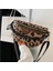 Kahverengi Kadın Çantası Rahat Tatil Crossbody Göğüs Çanta Leopar Desen Fermuarlı Bel Çantaları Marka Yarım Ay Lüks Kadın Fanny Paketi (Yurt Dışından) 1