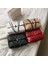 Stil 1 Kırmızı Moda Kadın Pu Messenger Çanta Casual Bayanlar Zincir Düz Renk Flap Çanta Moda Cep Telefonu Crossbody Messenger Çanta (Yurt Dışından) 2