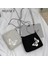 Siyah Casual Streetwear Crossbody Çanta Kadın Kelebek Yansıtıcı Küçük Omuz Çantaları Moda Aydınlık Kelebek Messenger Çanta Yeni (Yurt Dışından) 2