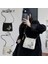Siyah Casual Streetwear Crossbody Çanta Kadın Kelebek Yansıtıcı Küçük Omuz Çantaları Moda Aydınlık Kelebek Messenger Çanta Yeni (Yurt Dışından) 3