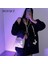 Siyah Casual Streetwear Crossbody Çanta Kadın Kelebek Yansıtıcı Küçük Omuz Çantaları Moda Aydınlık Kelebek Messenger Çanta Yeni (Yurt Dışından) 4