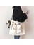 Siyah Kurbağa Kadın Çantası Shopper Basit Moda Fermuar Çanta Naylon Su Geçirmez Katı Crossbody Kadınlar Için Büyük Kapasiteli Tote Omuz Çantaları (Yurt Dışından) 3