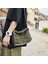 Retro Yeşil Kanvas Crossbody Çanta Yumuşak Edebi Öğrenciler Kitap Çantası Eski Rahat Ayarlanabilir Askı Kişilik Omuz Çantası Açık Spor Çantaları (Yurt Dışından) 3