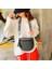 Siyah Moda Kadınlar Için Crossbody Çanta Pu Deri Messenger Omuz Eyer Çanta Bayan Yarım Daire Fermuarlı Para Çanta Сумка Женская (Yurt Dışından) 4